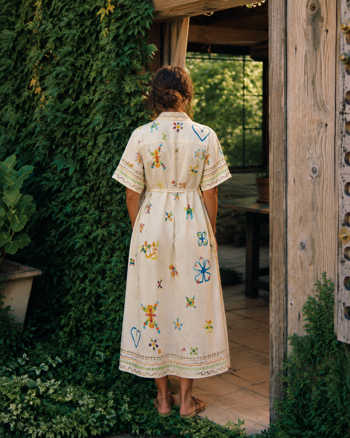 Hattie Belted Shirt Dress