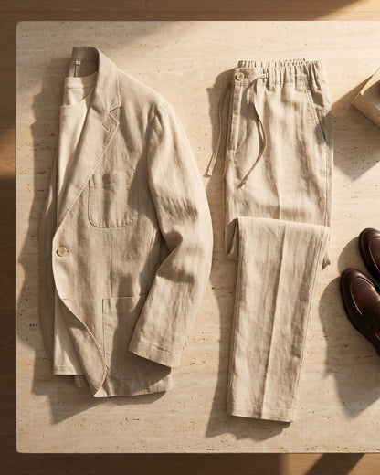 Sullivan Linen Suit Set
